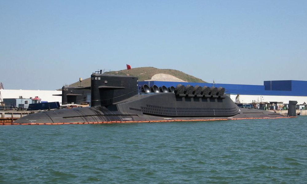 中国海軍のType094（晋級）弾道ミサイル原子力潜水艦