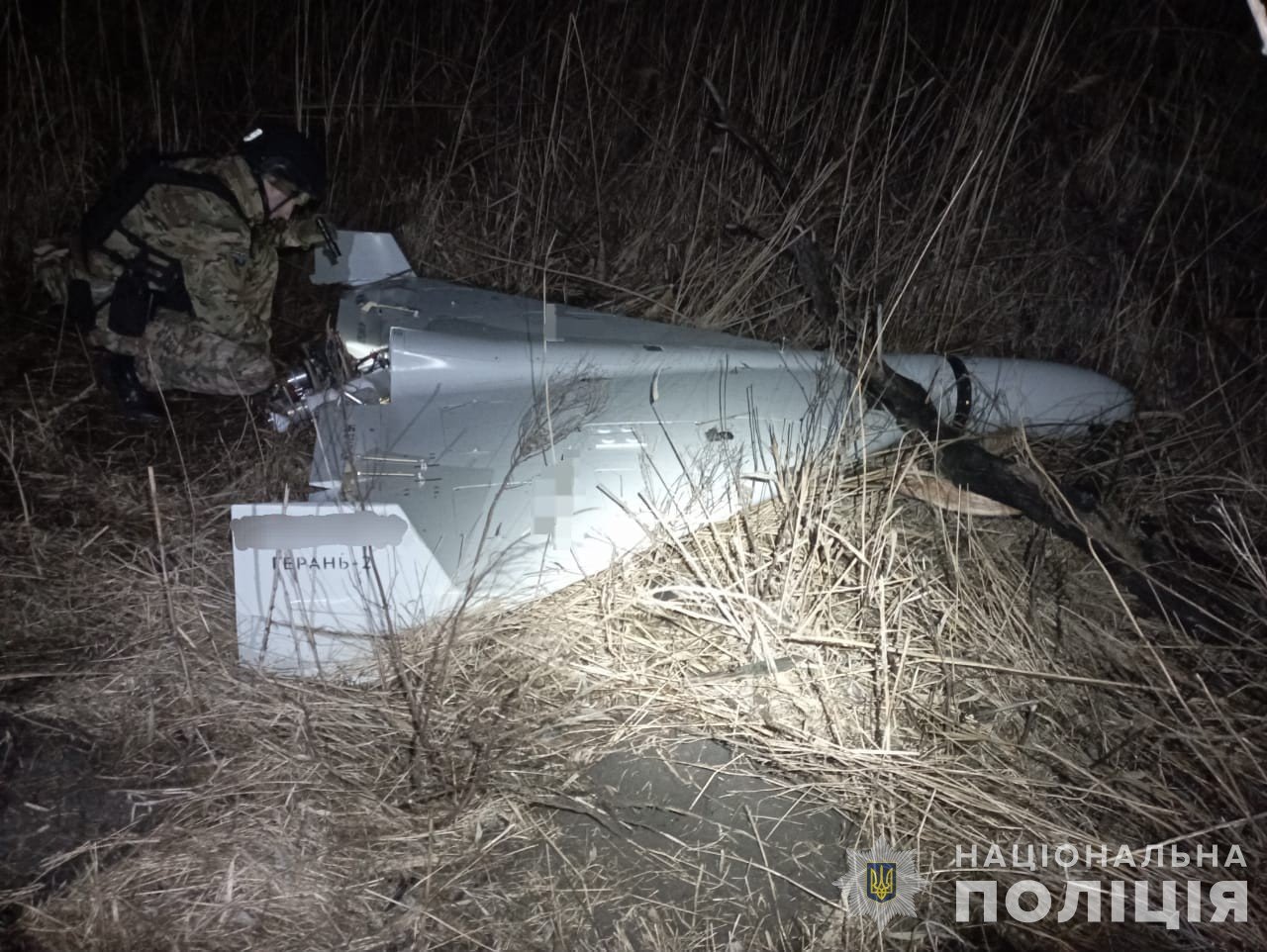 ウクライナで見つかった一方向攻撃型ドローン