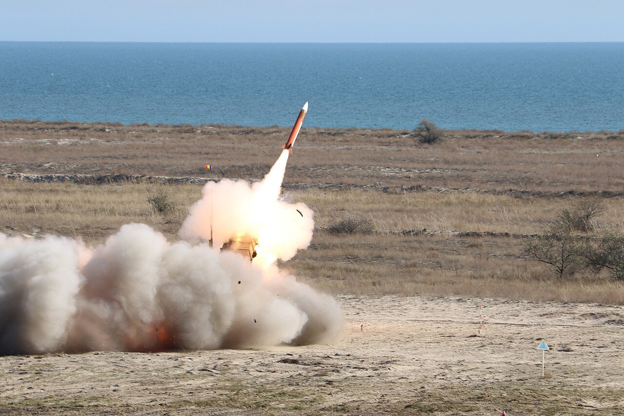 Patriot部隊のミサイル発射